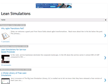 Tablet Screenshot of leansimulations.org